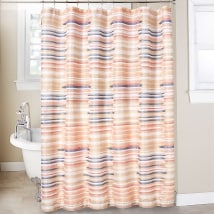 13-Pc. Brushstroke Shower Curtain Set