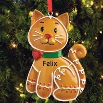 Personalized Gingerbread Ornaments