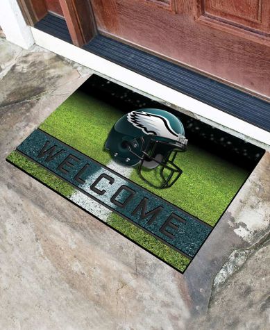 NFL Welcome Rubber Doormats - Eagles