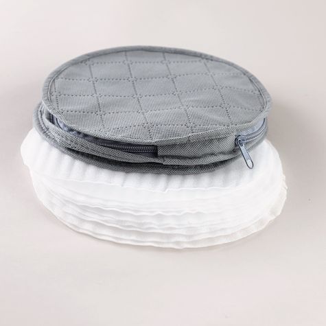 Quilted Dinnerware Storage Bags