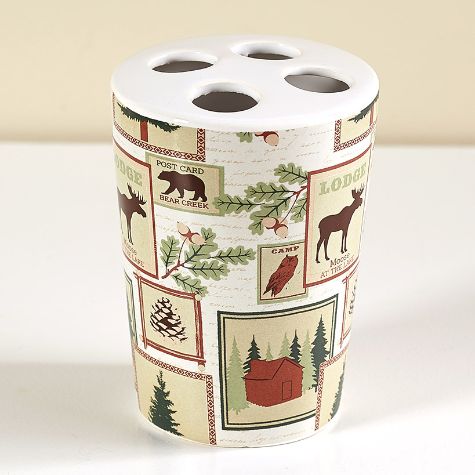 Mountain Lodge Bathroom Collection - Toothbrush Holder