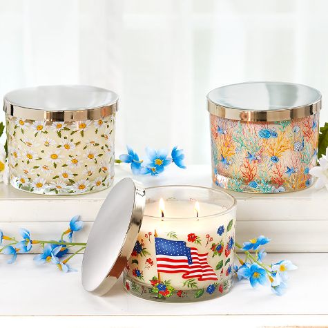 Summer Glow Jar Candles