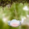 Hanging Glass Birdbaths - Large