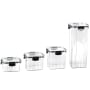Set of 8 Locking Lid Airtight Canisters
