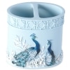 Blue Peacock Bath Collection - Toothbrush Holder