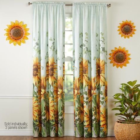 Sunflower Window Panel - 63"