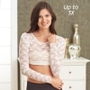 Women's Sets of 2 Lace Layering Tops