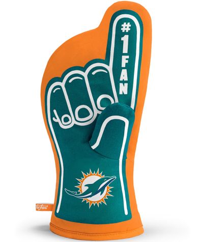 NFL #1 Fan Oven Mitts - Dolphins