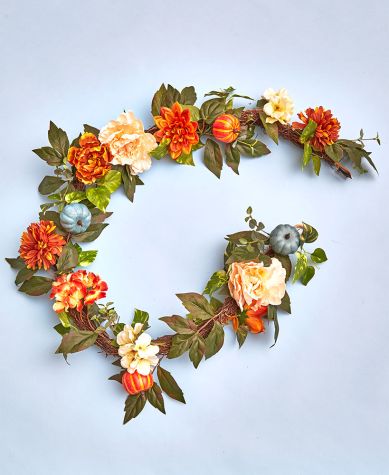 Harvest Gatherings Collection - Lighted Garland