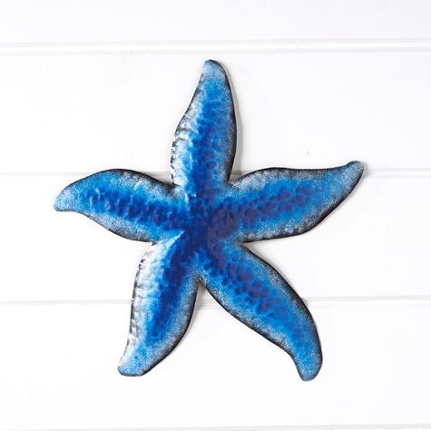 Sealife Metal Wall Sculpture - Starfish