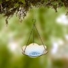 Hanging Glass Birdbaths - Medium
