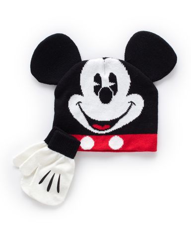 Favorite Character Toddler Hat & Mitten Sets - Mickey Mouse