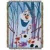 Licensed Tapestry Throws - Olaf