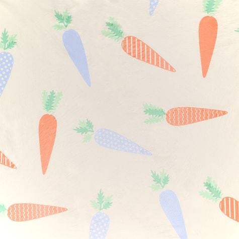 Carrots Custom Fit Round Tablecloth
