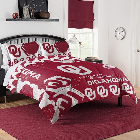 NCAA Hexagon Comforter Set