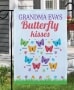 Personalized Butterfly Kisses Collection - Garden Flag