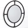 Round Metal Wall Mirror