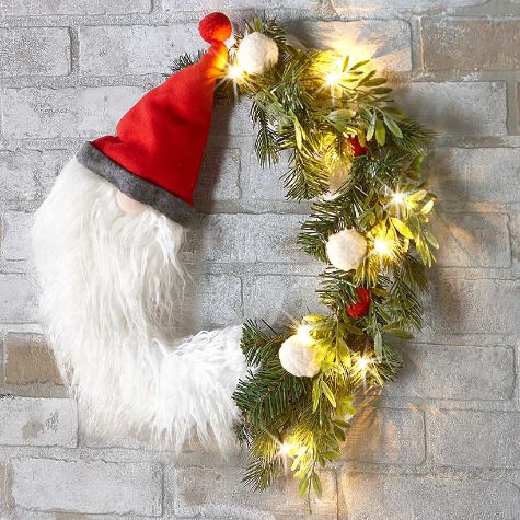 Gnome for the Holidays Home Decor - Wreath