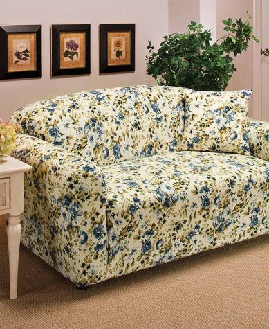 Floral Jersey Slipcovers