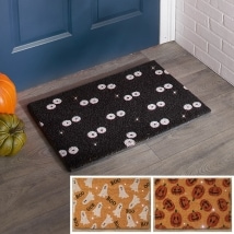 Halloween LED Lighted Coir Doormats