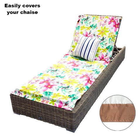 Patio Away™ UV-/Water-Resistant Storage - Chaise Cover