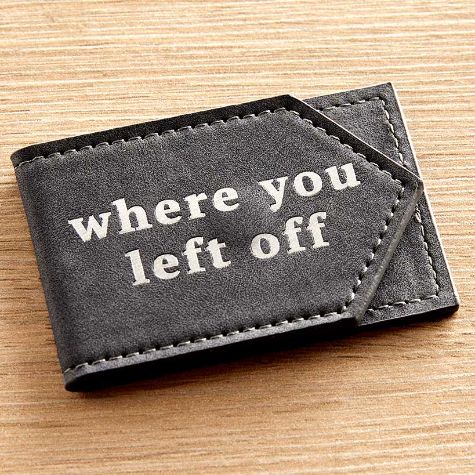 "Where You Left Off" Magnetic Bookmark