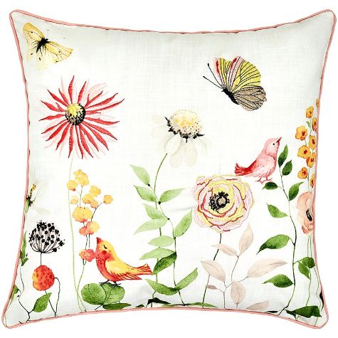 Spring in the Garden Accent Pillows - Molly Floral