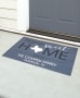 Personalized HOME State Doormat or Garden Flag - 24" x 36" Doormat