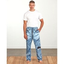 Men's Knit Jean Lounge Pants