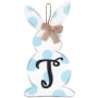 Monogram Easter Bunny Door Hangers - T
