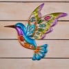Metal Wall Decor - Hummingbird
