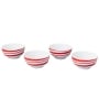 Candy Cane Serving Collection - Set of 4 Bowls