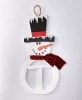 Snowman Monogram Door Hangers - T