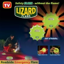 Lizard Flare&amp;trade; Roadside Emergency Flares
