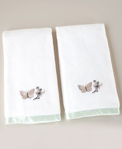 Cherry Blossom Bath Collection - Set of 2 Hand Towels
