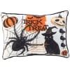 Haunted Halloween Accent Pillow or Quilted Throw - Spider Pillow
