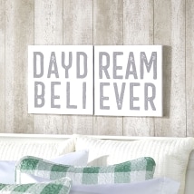 2-Pc. Daydream Believer Canvas Wall Art