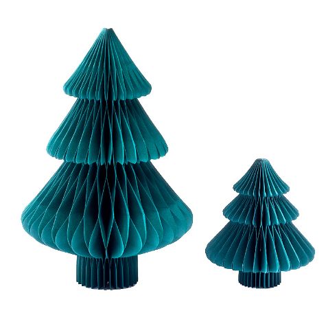 Winter or Holiday Themed Paper Trees - Christmas
