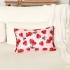 Strawberry Garden Accent Pillows - Strawberry Bee
