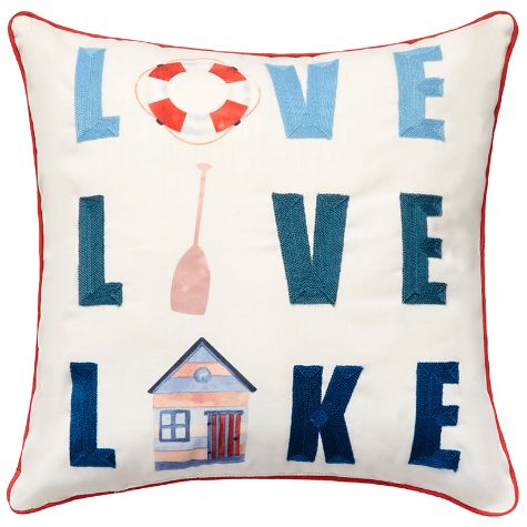 Lake House Accent Pillows - Love Live Lake