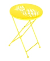 Foldable Metal Icon Tables or Chairs - Pineapple Table