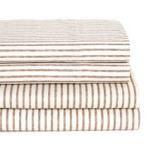 Distressed Striped Easy Care Sheet Sets