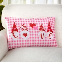 Valentine's Day Gnome Pillow