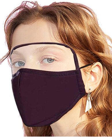 Sets of 2 Face Masks with Face Shield
