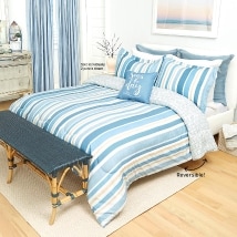 Coastal Stripe Comforter Set