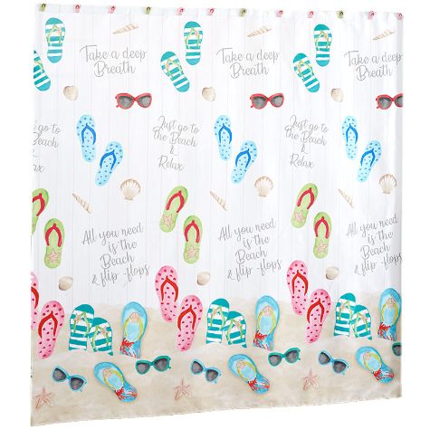 Gone to the Beach Bath Collection - Shower Curtain