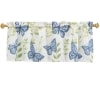 Lavender Luster Butterfly Bath Collection - Valance