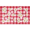 Plaid Daisy Kitchen Accent or Runner Rug - 18" x 30" Accent Rug