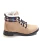 Women's Plaid Hiker Boots - Tan 8