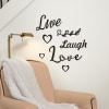 Simple Saying Wall Art Sets - Live Laugh Love